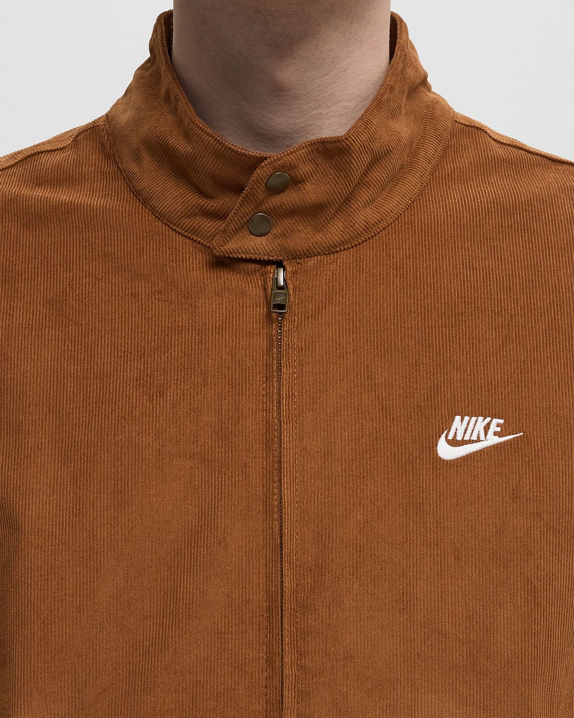 Nike Club Corduroy Harrington Jacket Brown | BSTN Store