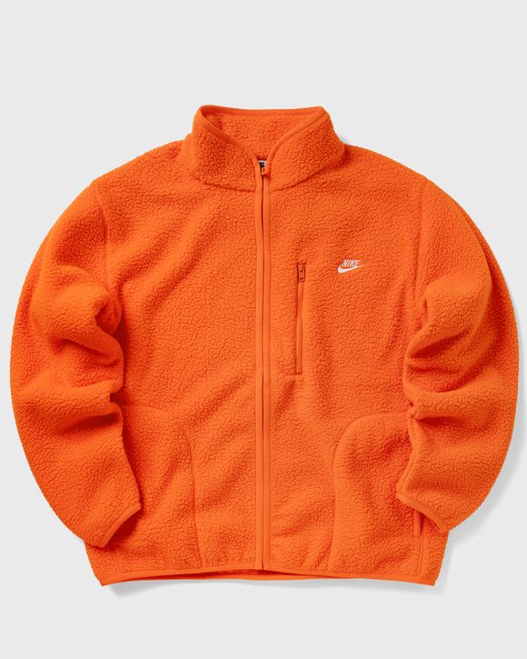 Neon orange nike jacket best sale