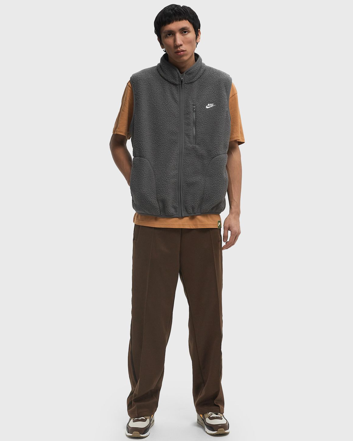 新しい Winterized Club Nike Vest Store BSTN | Grey トップス