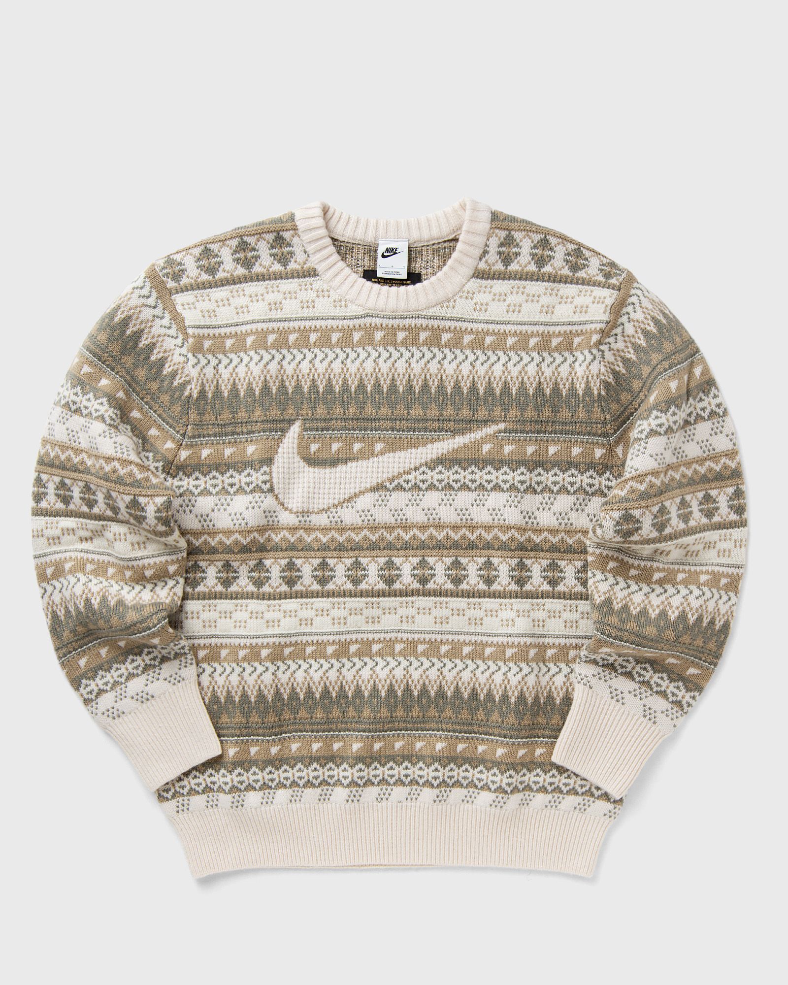 LIFE FAIR ISLE CREW SWEATER