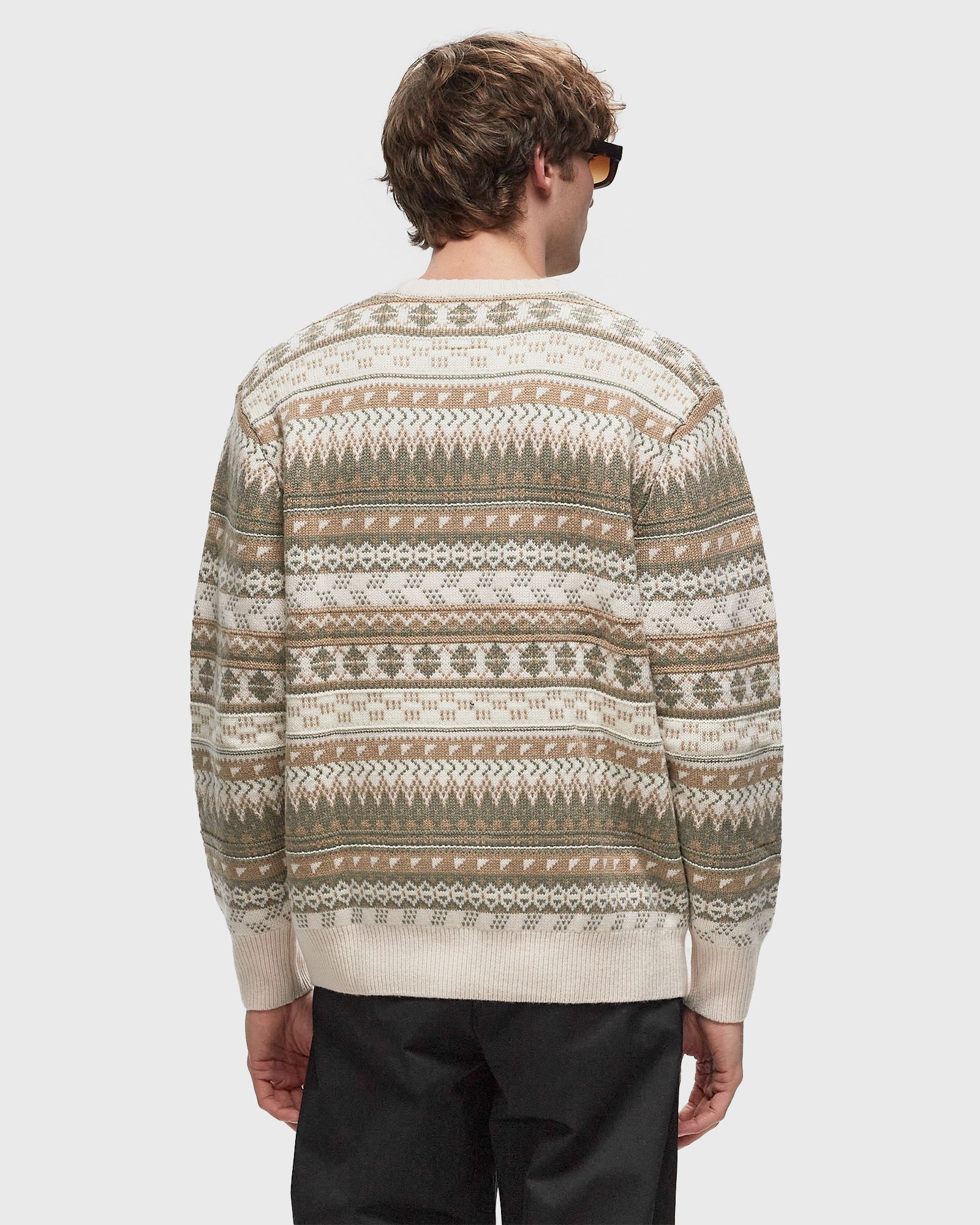LIFE FAIR ISLE CREW SWEATER