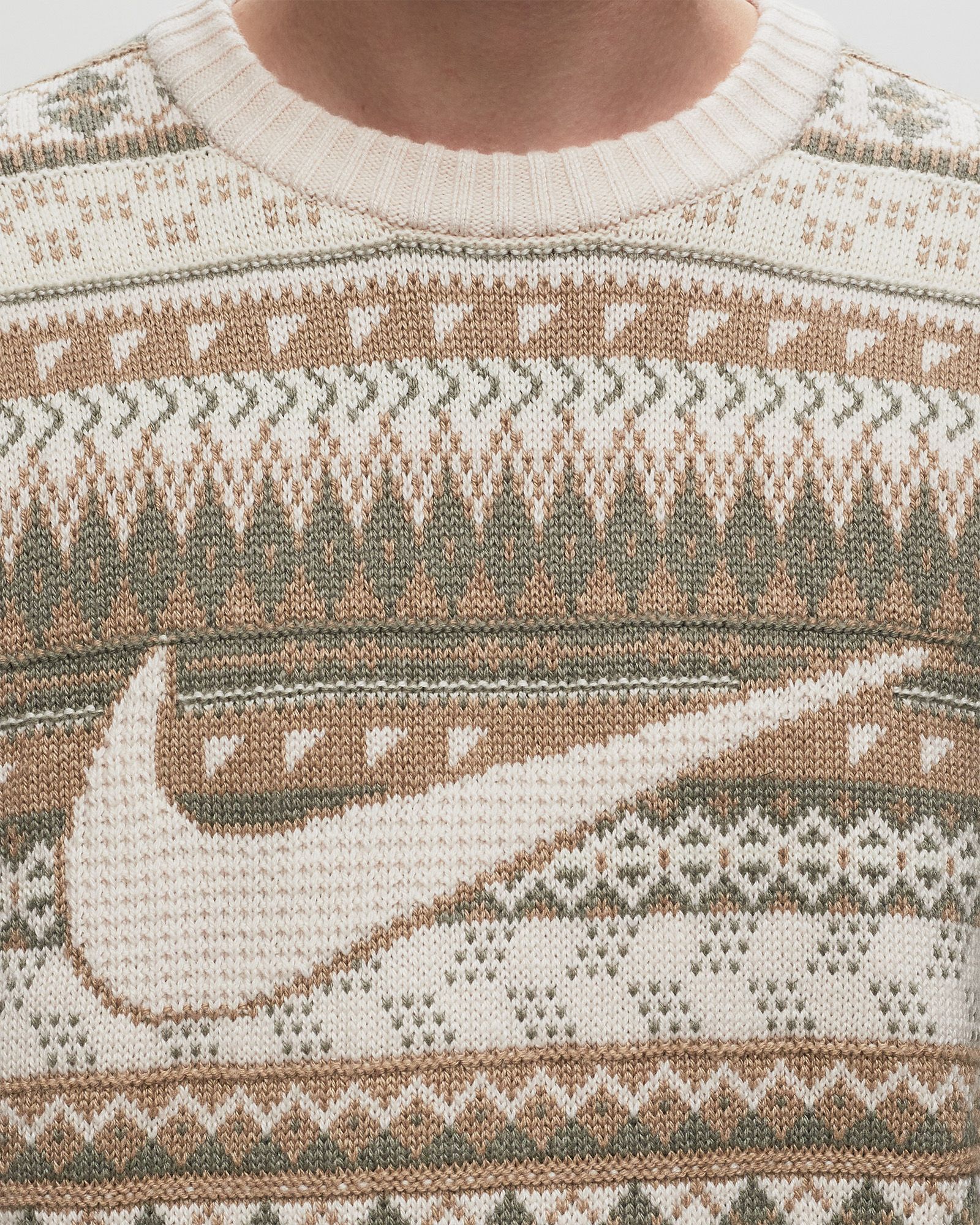 LIFE FAIR ISLE CREW SWEATER