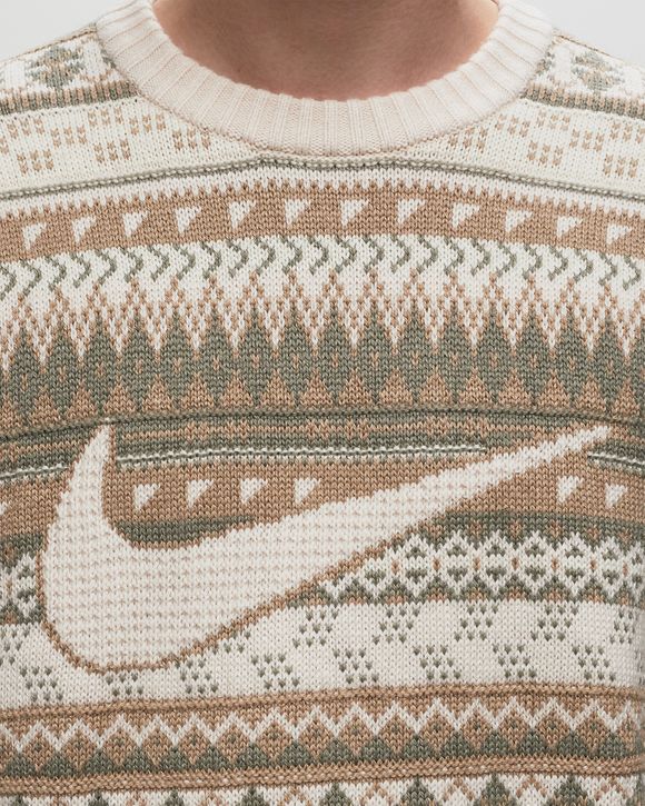 LIFE FAIR ISLE CREW SWEATER