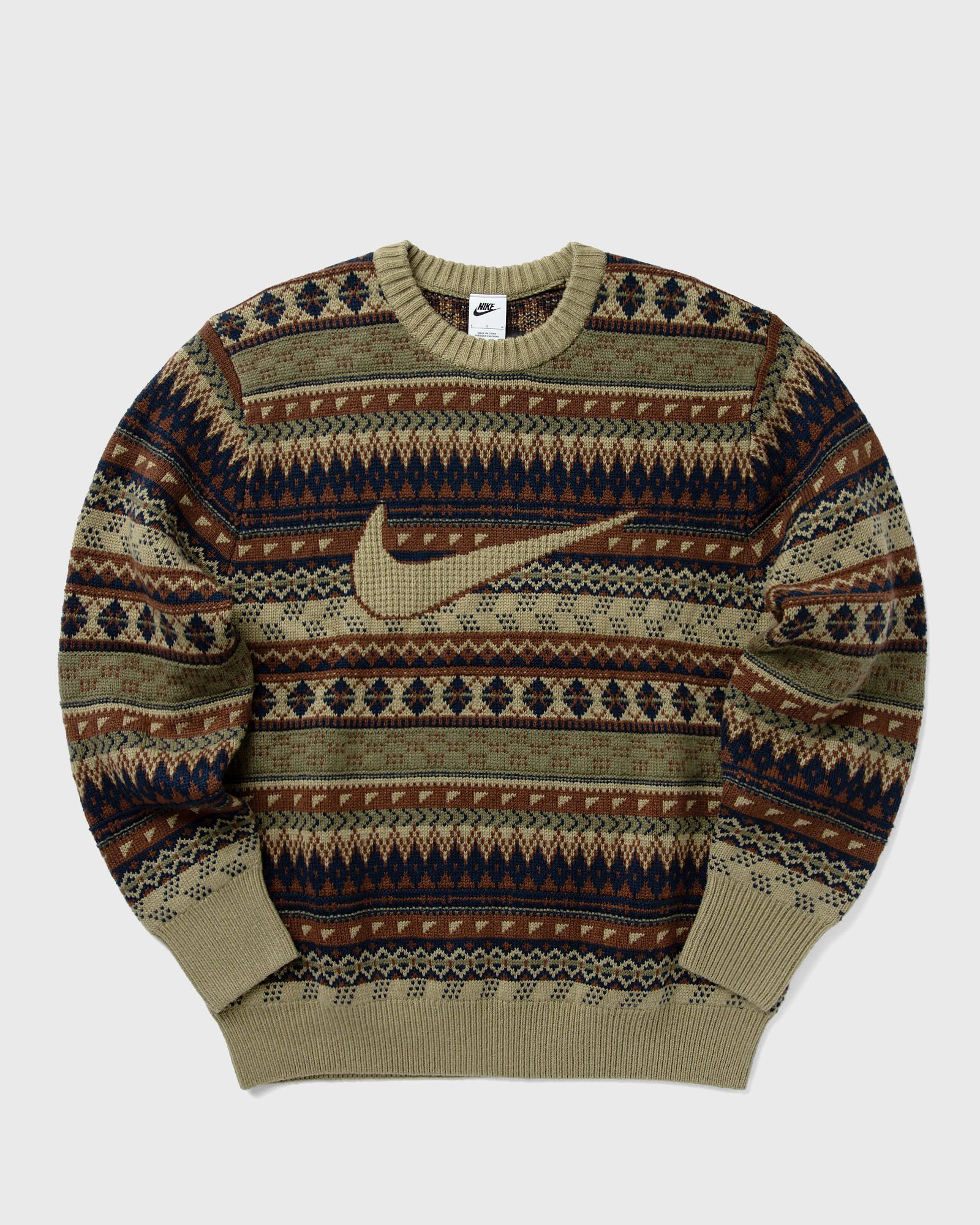 FAIR ISLE CREW SWEATER