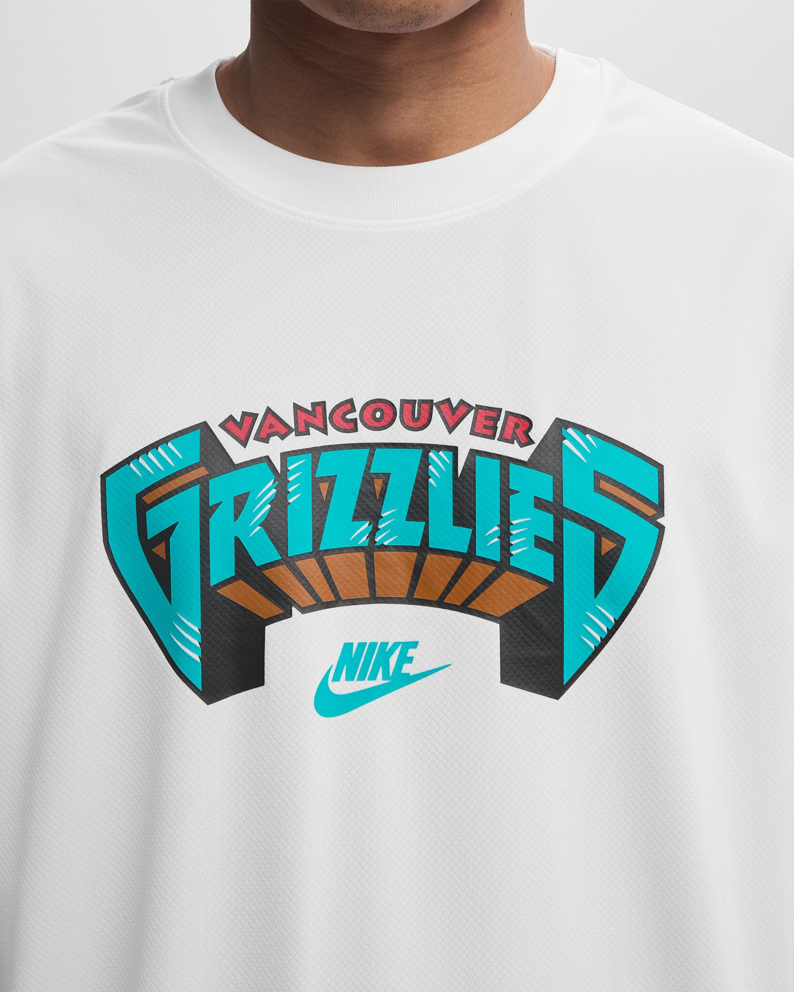 MEMPHIS GRIZZLIES NBA SHORT-SLEEVE PREGAME TOP