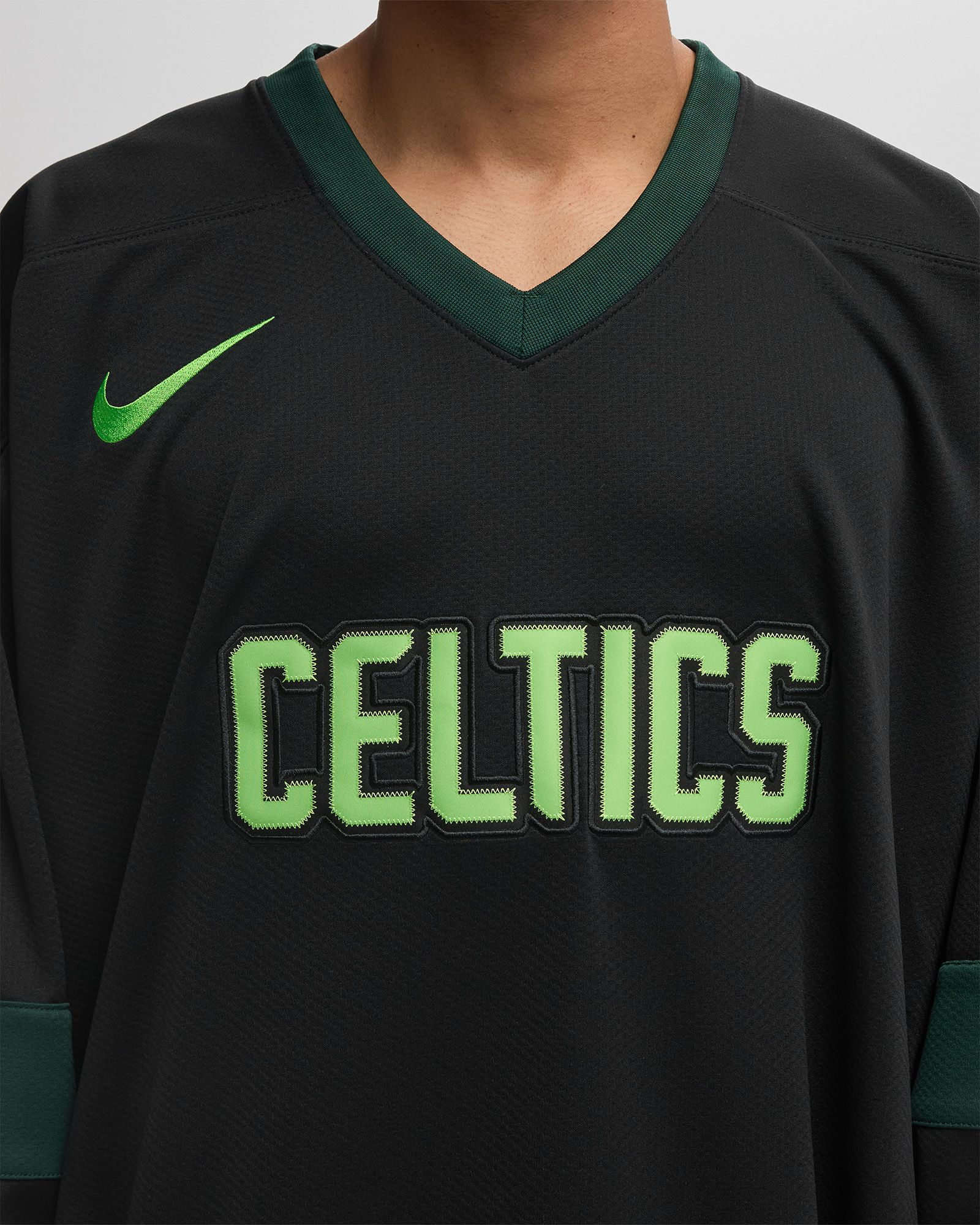 NBA BOSTON CELTICS CITY EDITION HOCKEY JERSEY