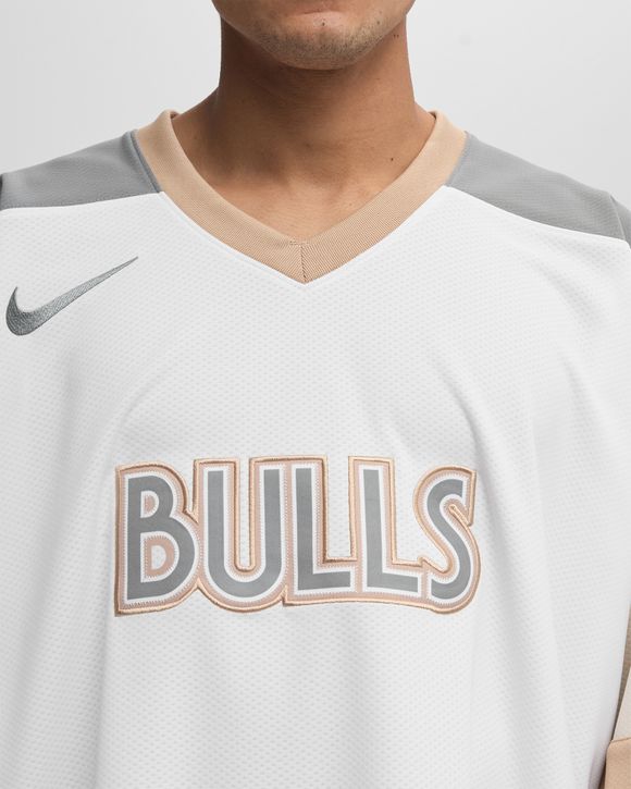 Nike NBA CHICAGO BULLS CITY EDITION HOCKEY JERSEY White BSTN Store