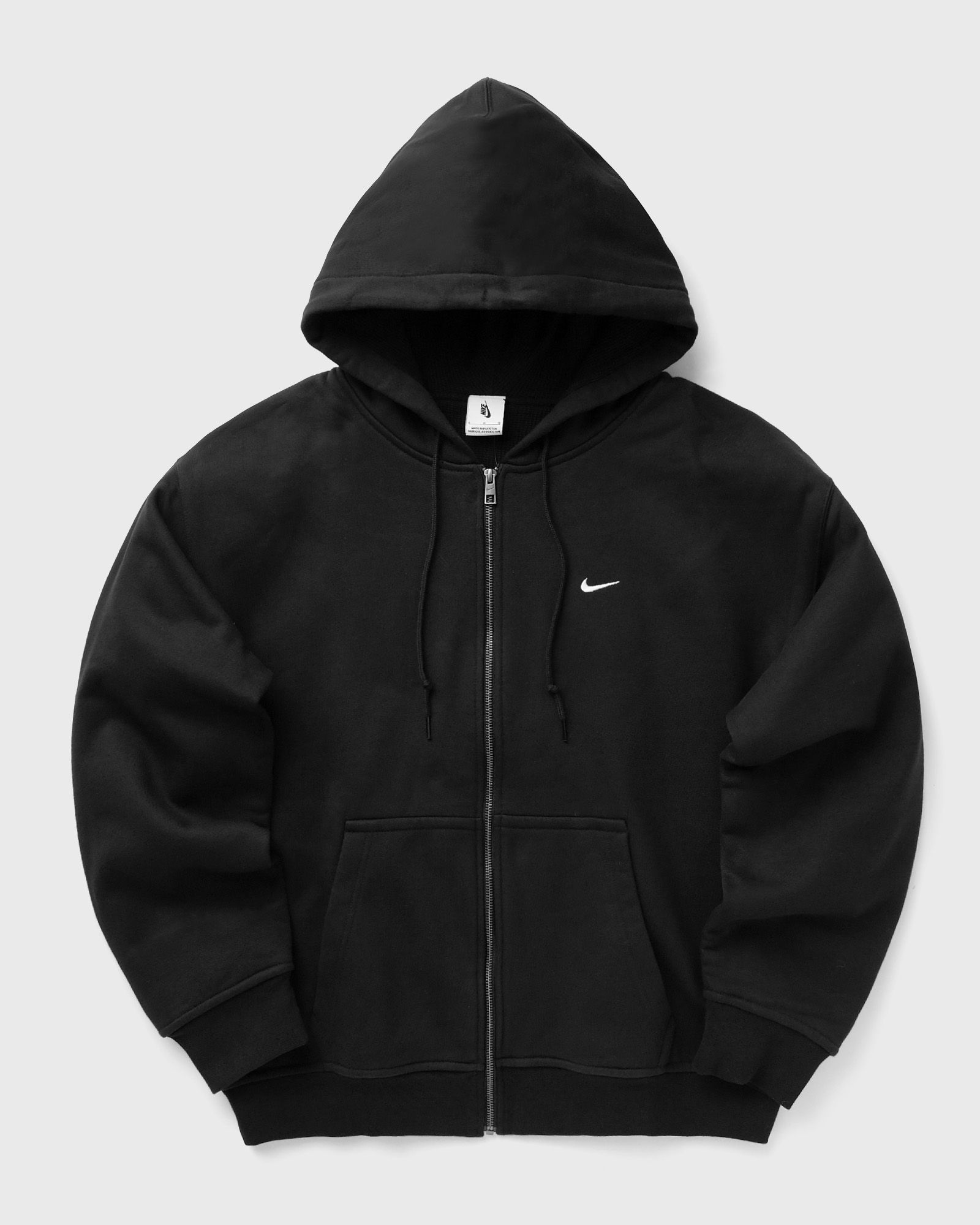 SOLO SWOOSH THERMAL FULL-ZIP HOODIE