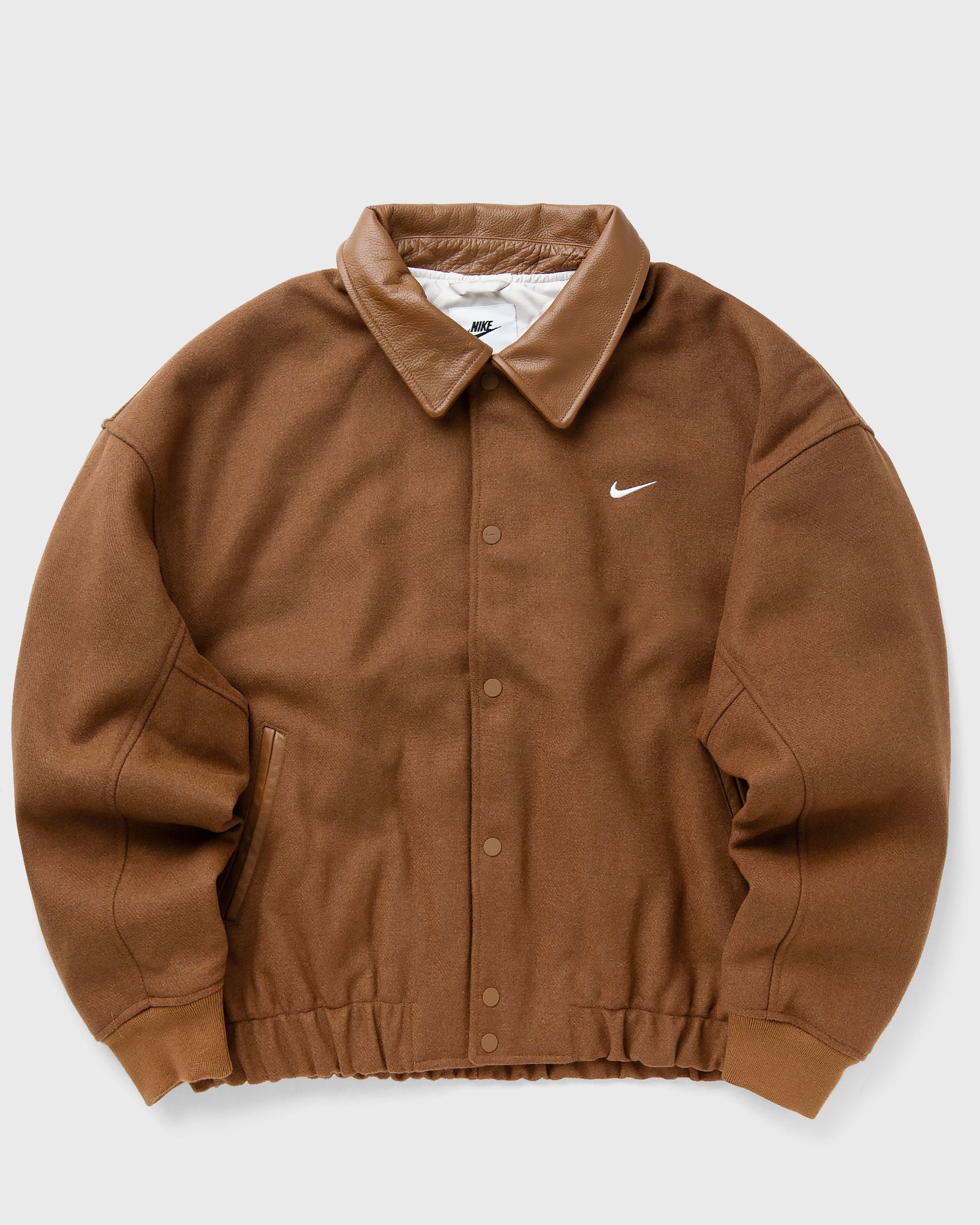 Solo Swoosh Wool Varsity Jacket