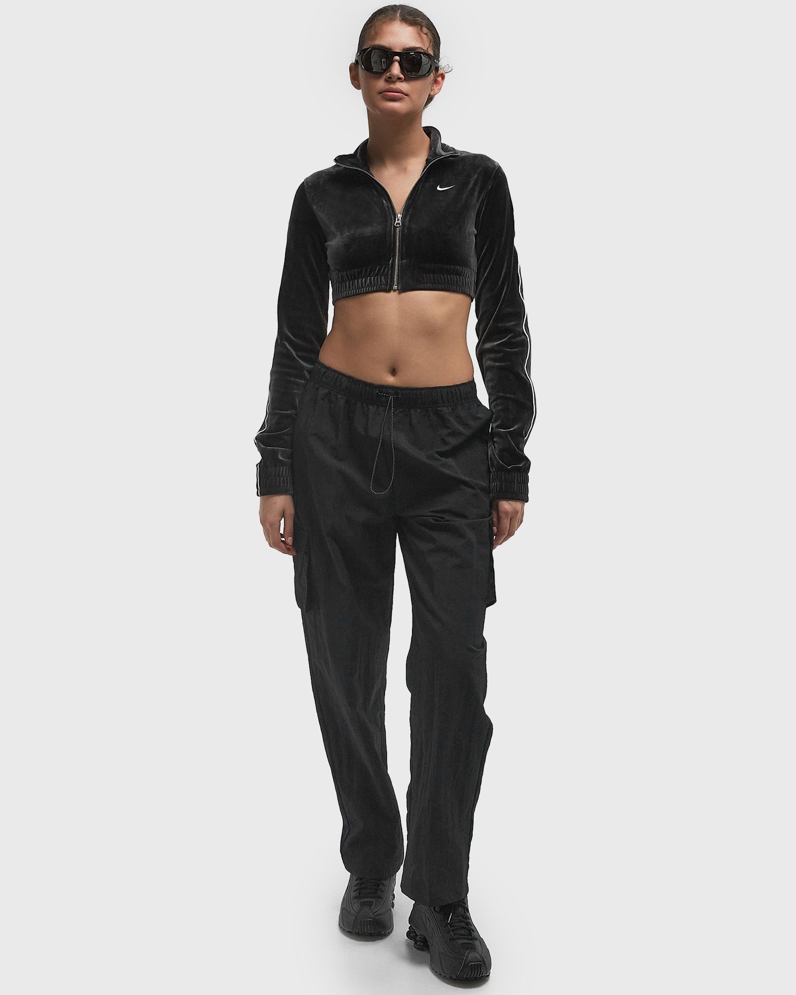 WMNS Collection Velour Full-Zip Top