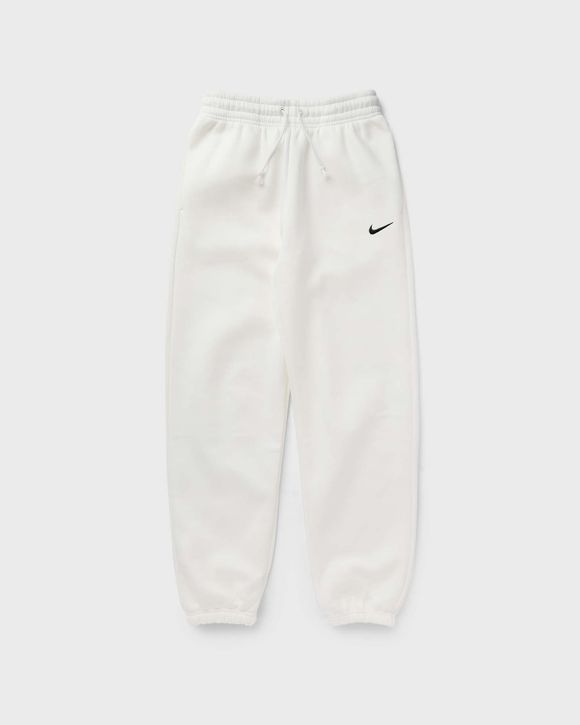 パンツ NIKE Woman Pants White FZ5996 133 Nike WMNS Phoenix Fleece High-Waisted Oversized Sweatpants