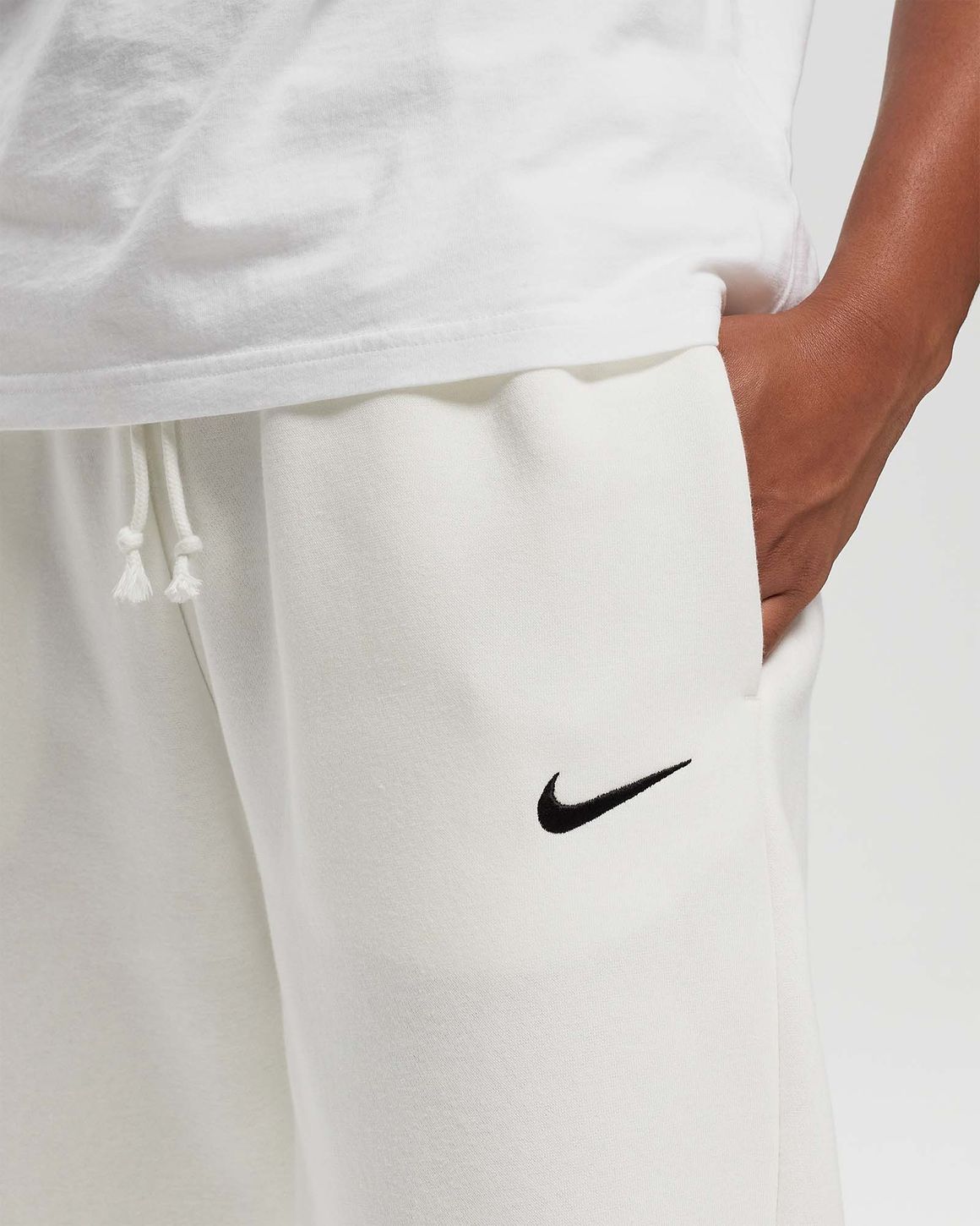 Nike WMNS Phoenix Fleece High Waisted Oversized Sweatpants White BSTN Store