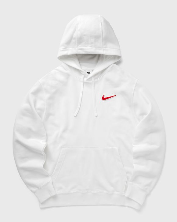 Plain white nike discount hoodie