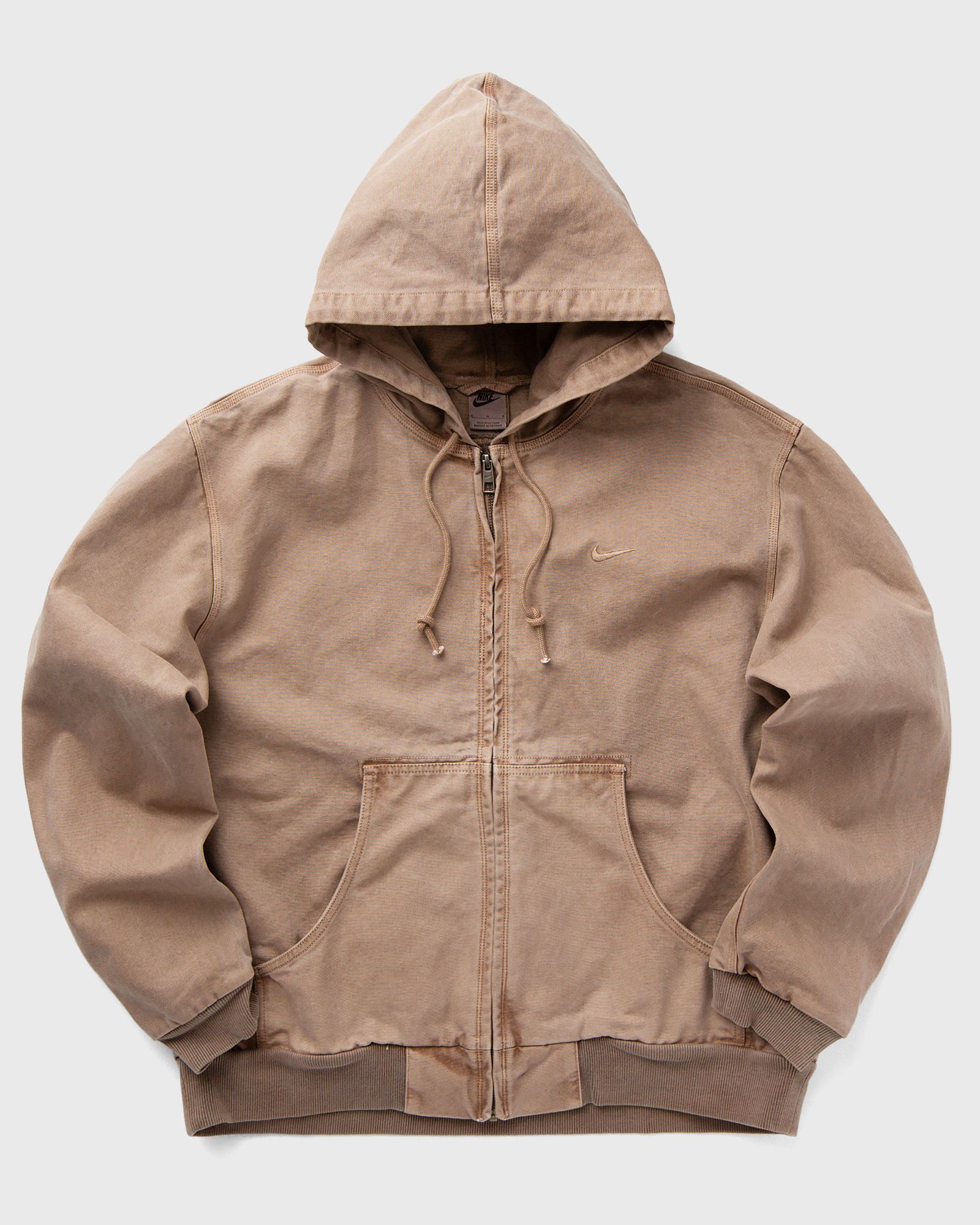 Nike Life Full-Zip Unlined Jacket Brown | BSTN Store