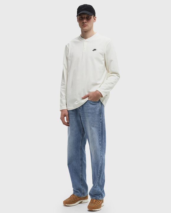 HOT Henley Shirts Nike Henley Long Sleeve Nike Club Fleece