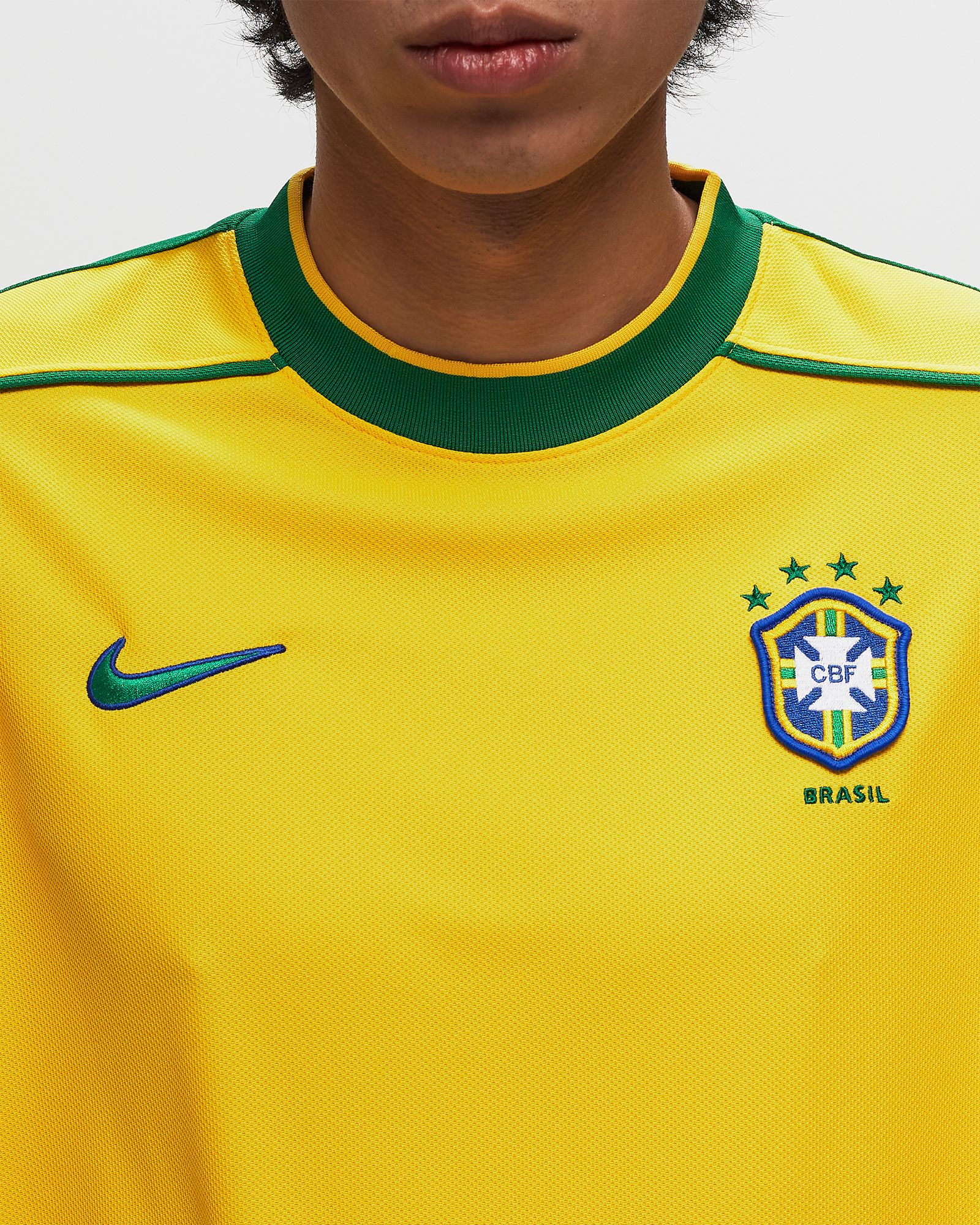 Nike Brazil 1998 Reissue Jersey Yellow | BSTN Store