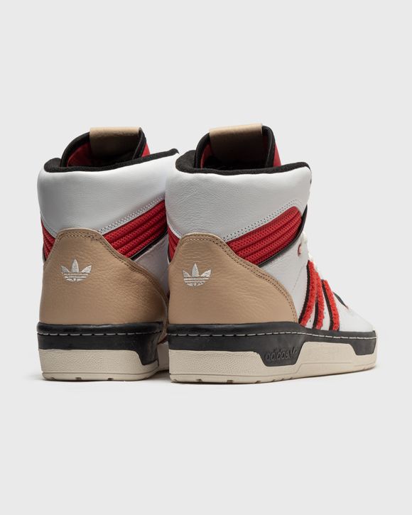 adidas RIVALRY HI 265mm ホワイト/レッド　箱付き Adidas Rivalry Hi Crystal White/Better Scarlet Women's