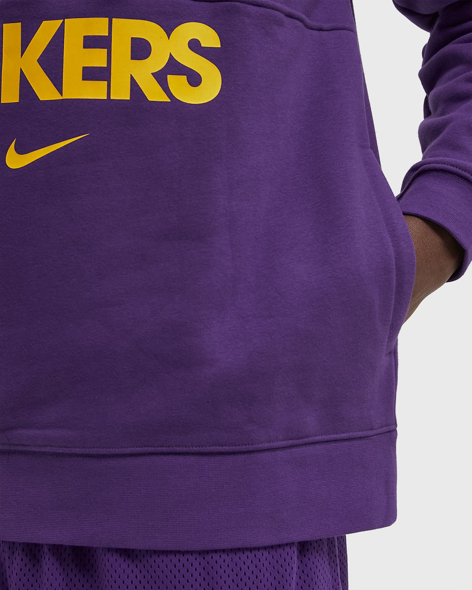 NBA 1/2-Zip Top Los Angeles Lakers Club Courtside