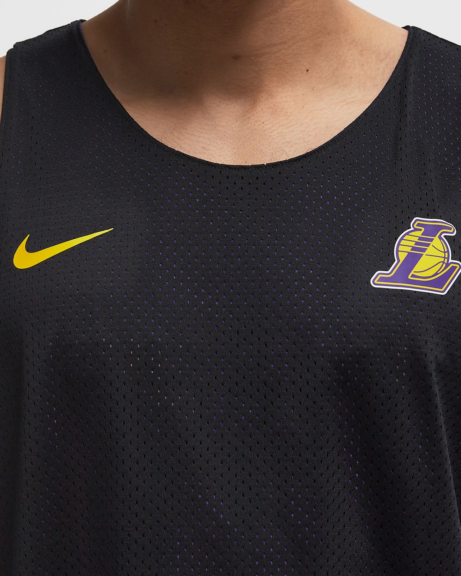 NBA Mesh Practice Jersey Los Angeles Lakers Courtside