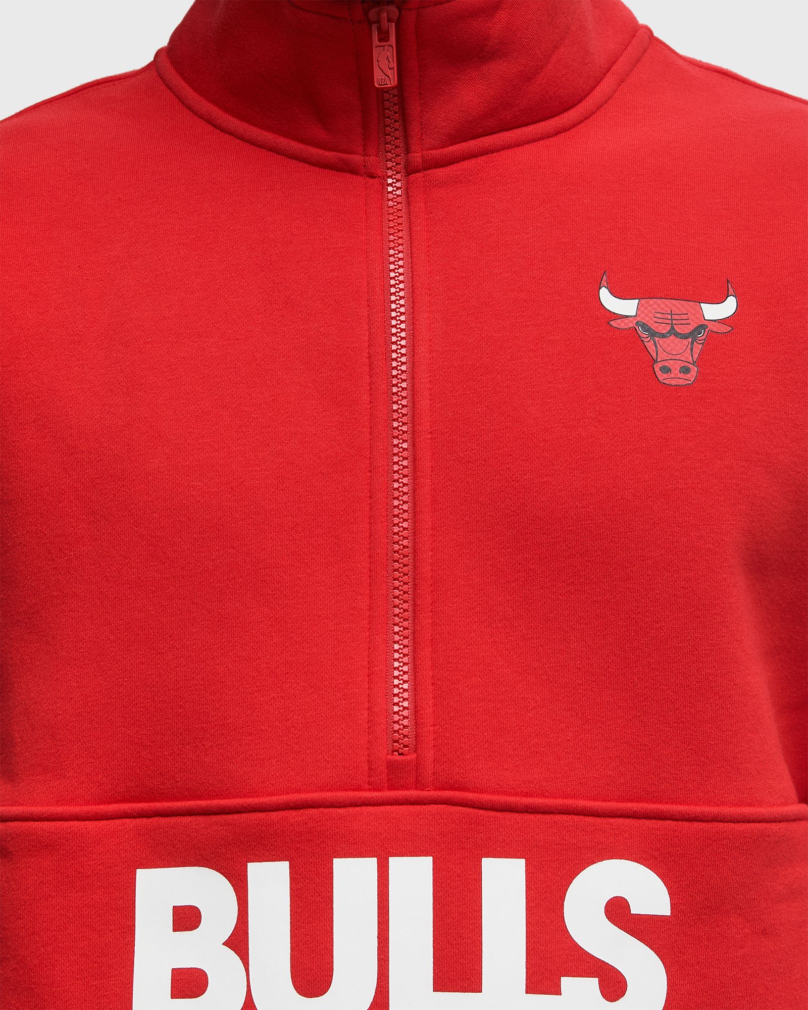 NBA 1/2-Zip Top Chicago Bulls Club Courtside
