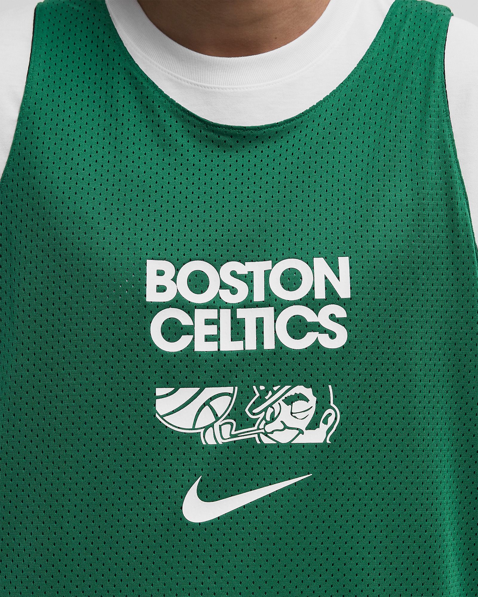NBA Mesh Practice Jersey Boston Celtics Courtside