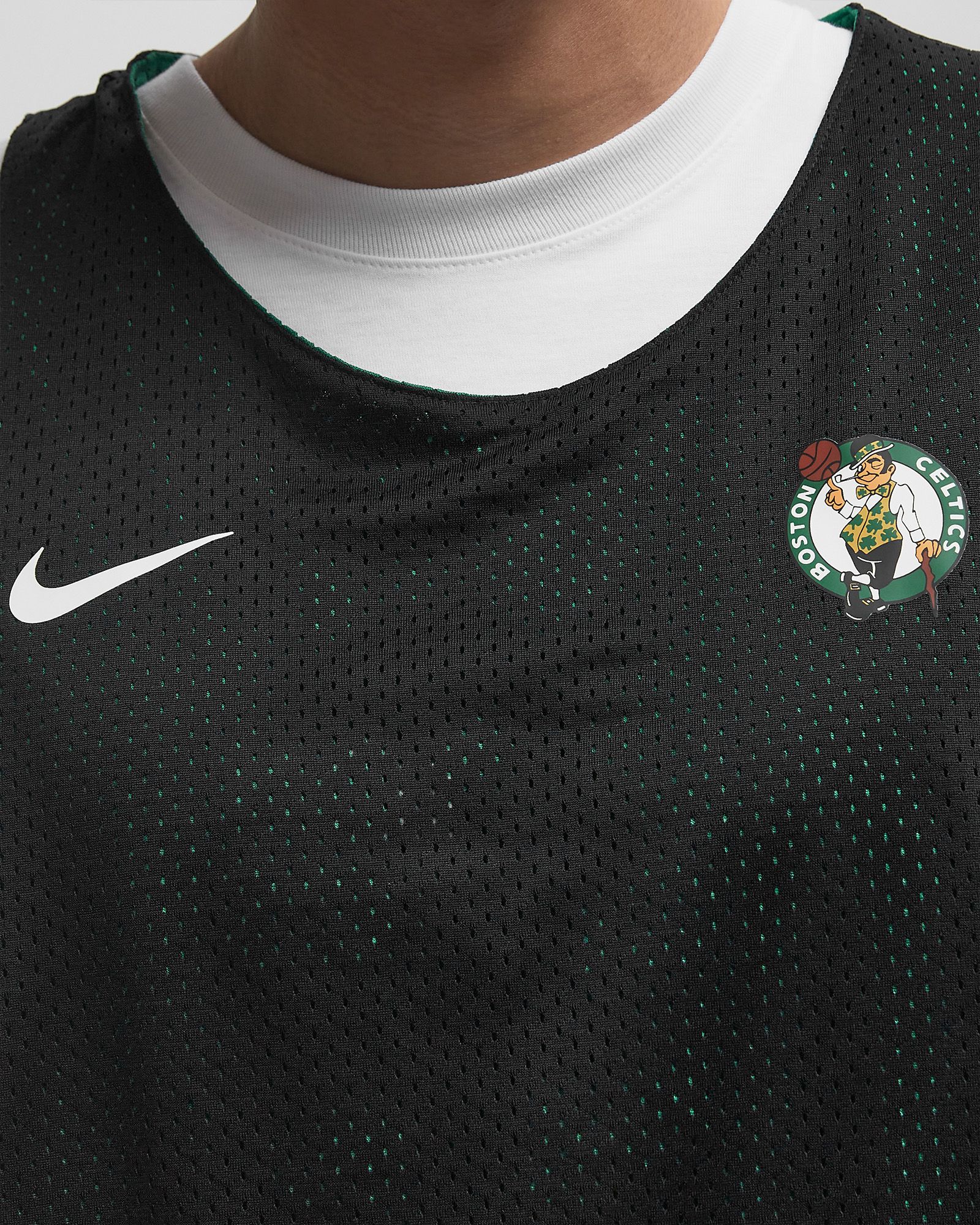 NBA Mesh Practice Jersey Boston Celtics Courtside