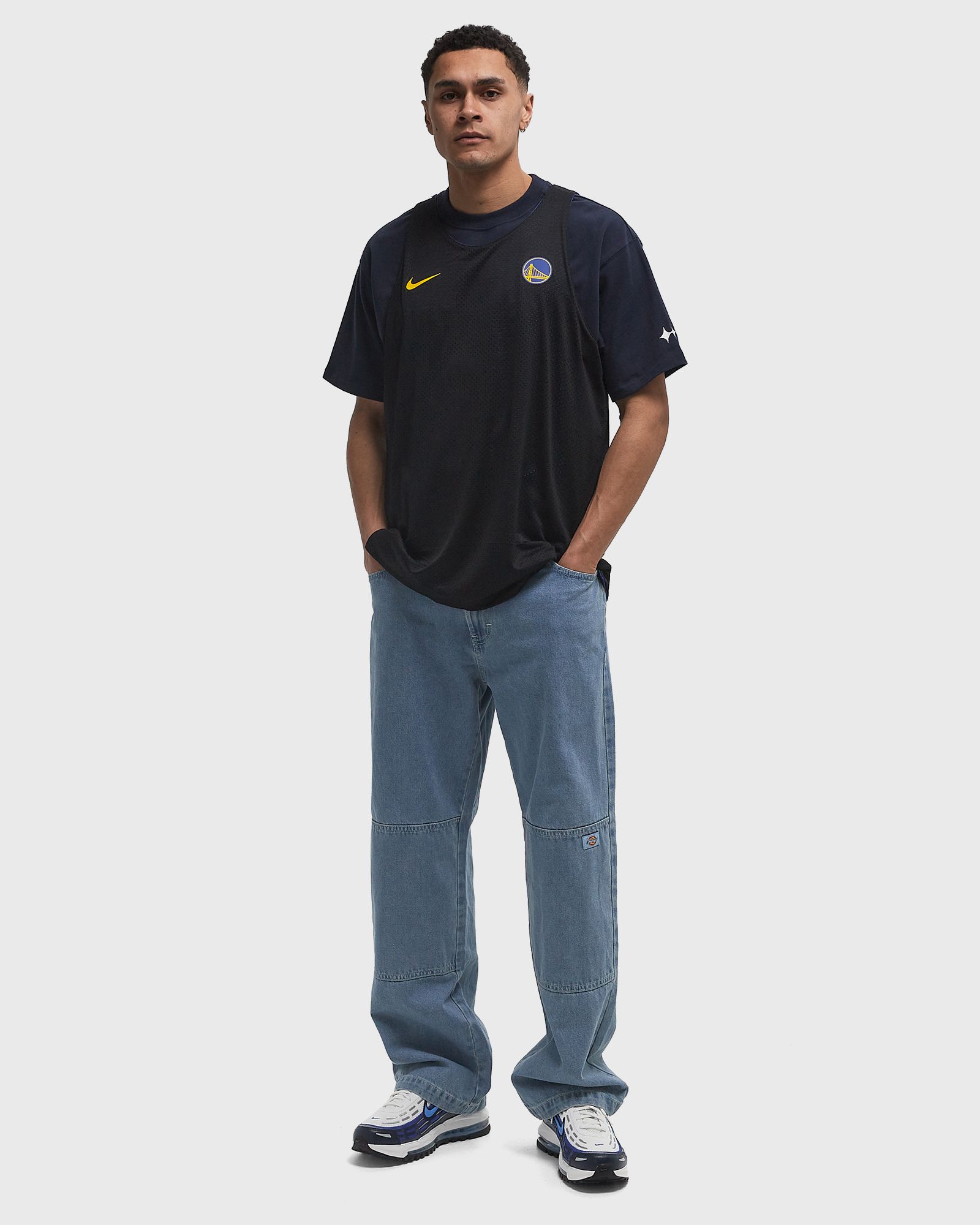 NBA Mesh Practice Jersey Golden State Warriors Courtside