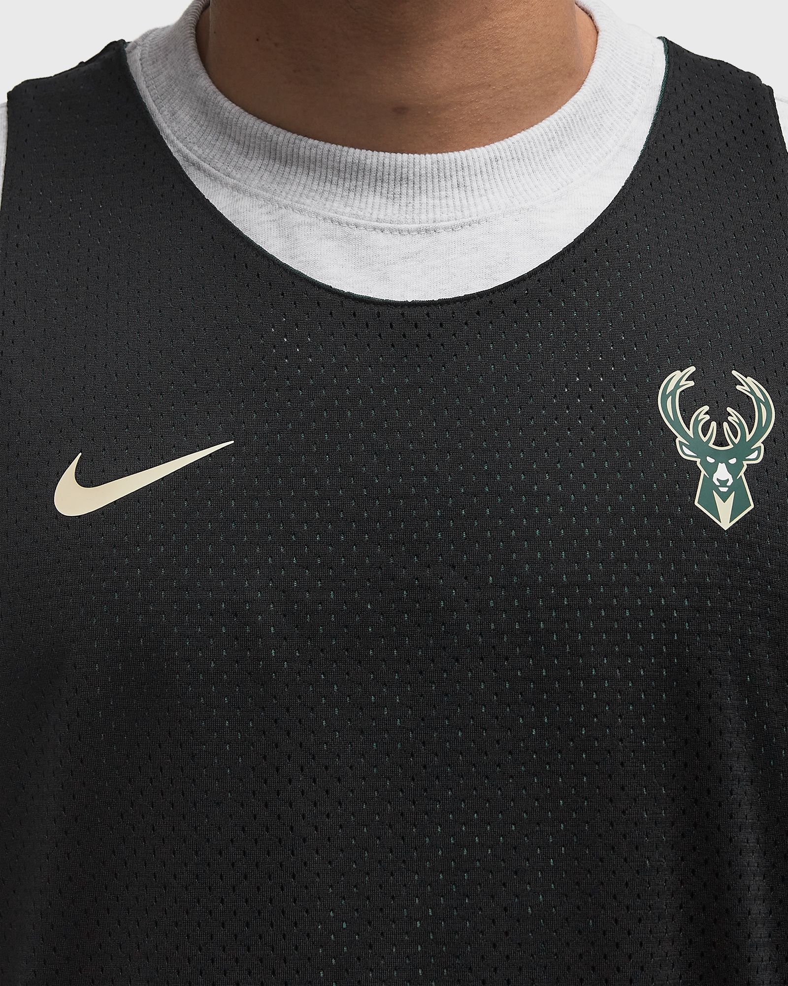 NBA Mesh Practice Jersey Milwaukee Bucks Courtside