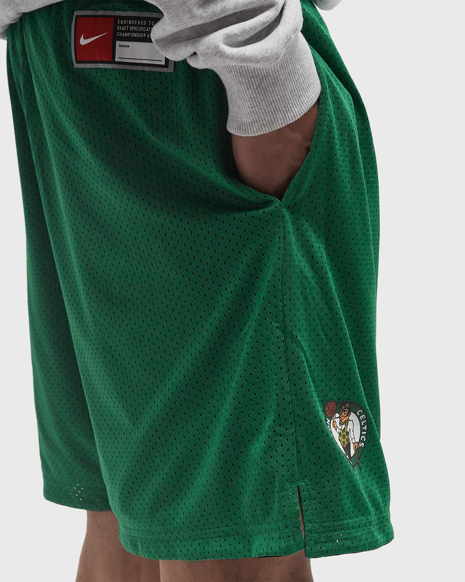 NBA Mesh Practice Shorts Boston Celtics Courtside
