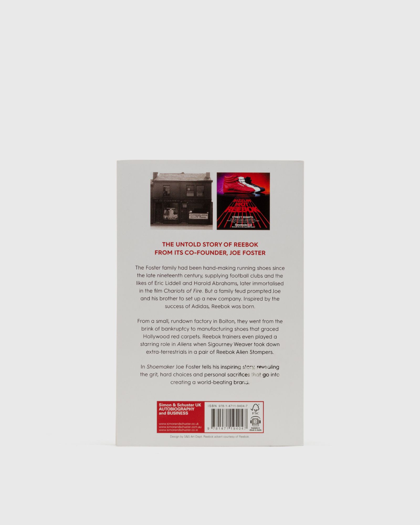 "Reebok: Shoemaker" by Joe Foster