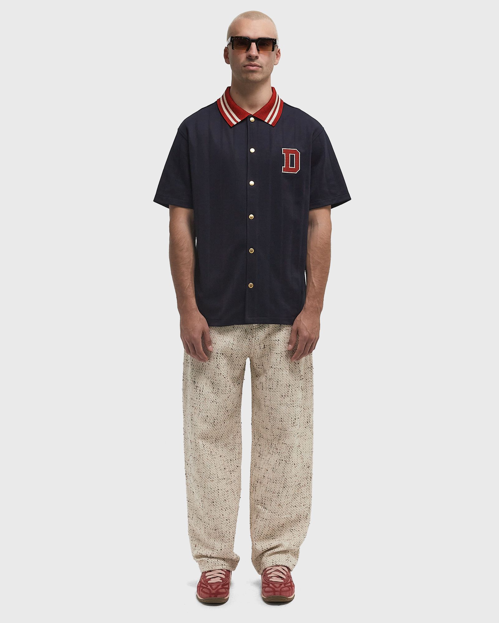 Le Pantalon Baggy Tweed