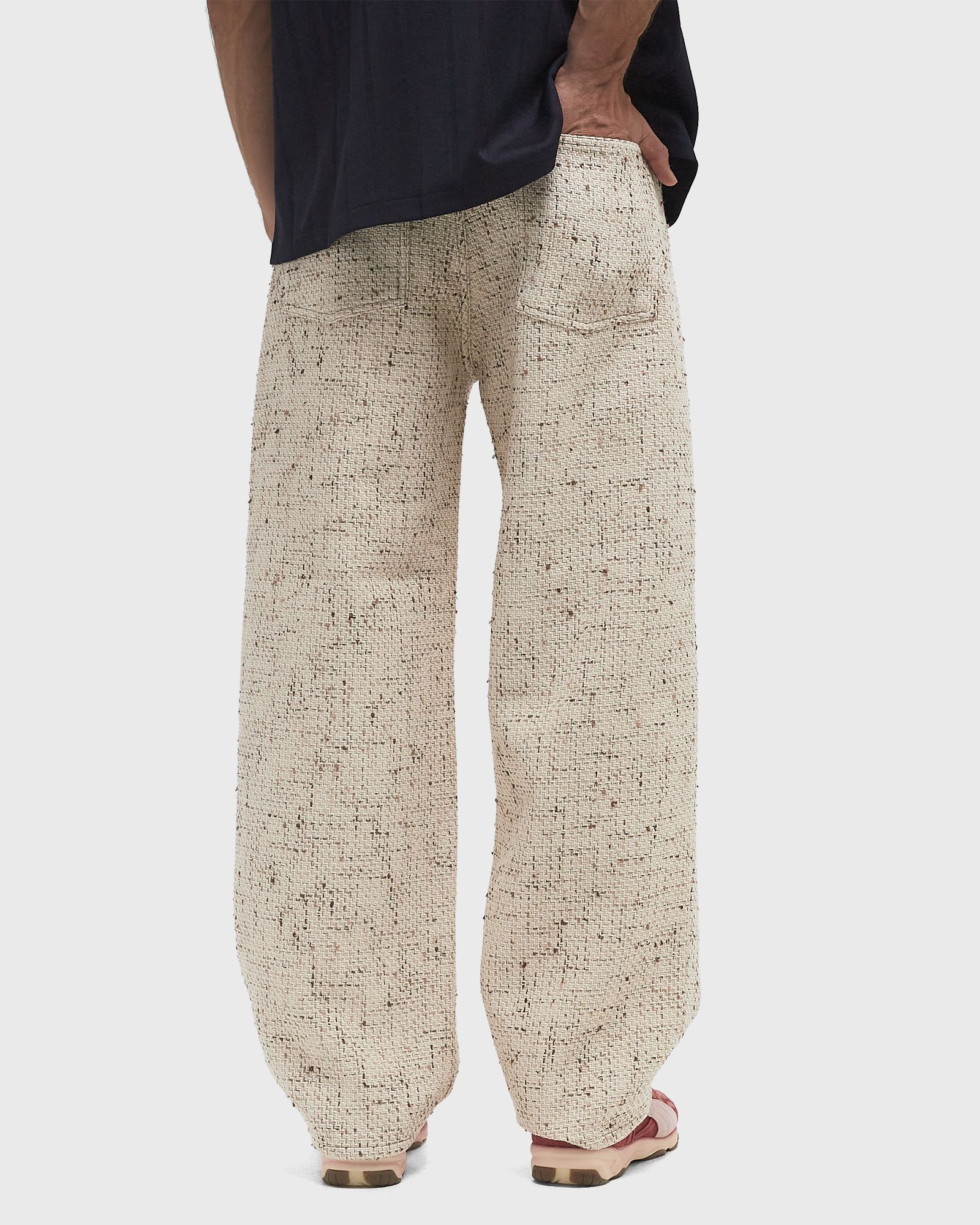 Le Pantalon Baggy Tweed