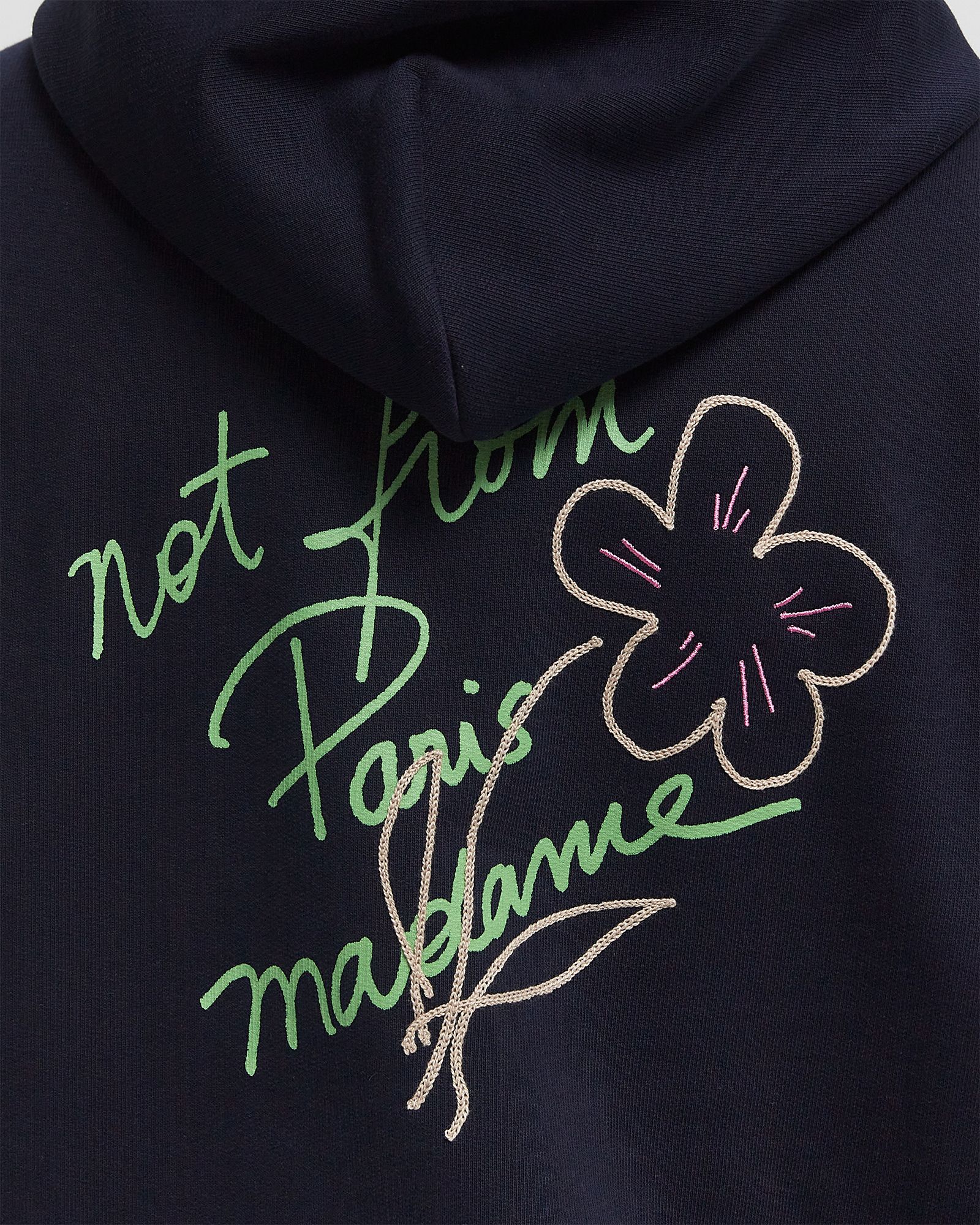 Le Hoodie Slogan Esquisse
