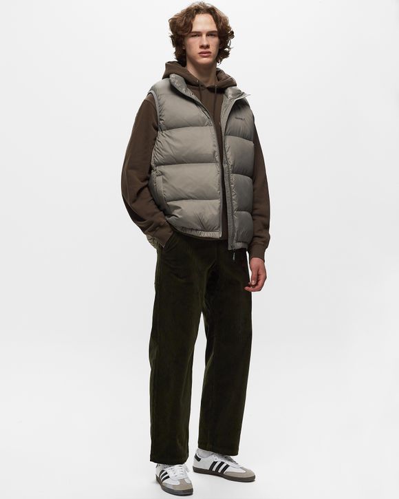 Gramicci DOWN PUFFER VEST Grey - SEAL GREY