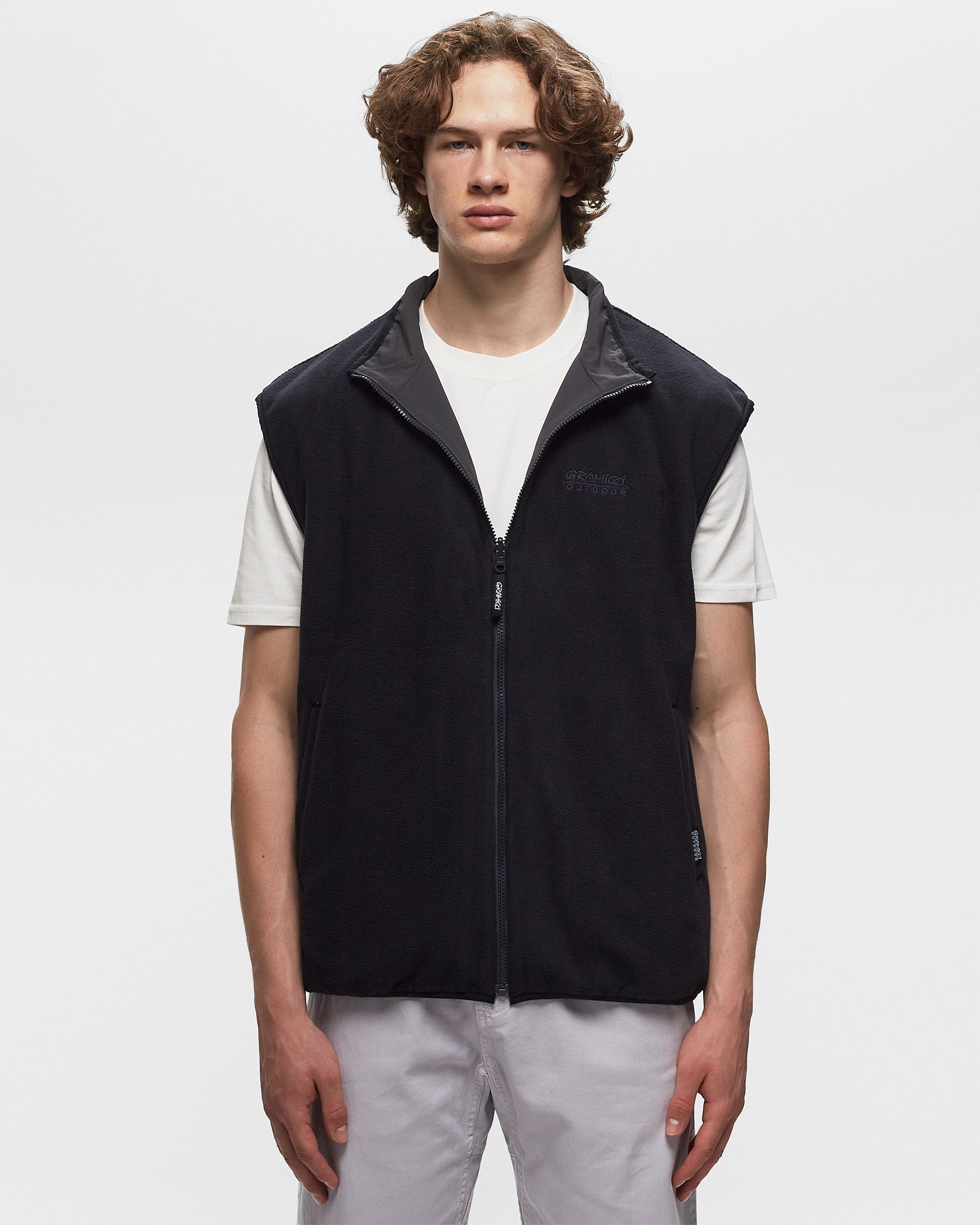 REVERSIBLE FLEECE VEST