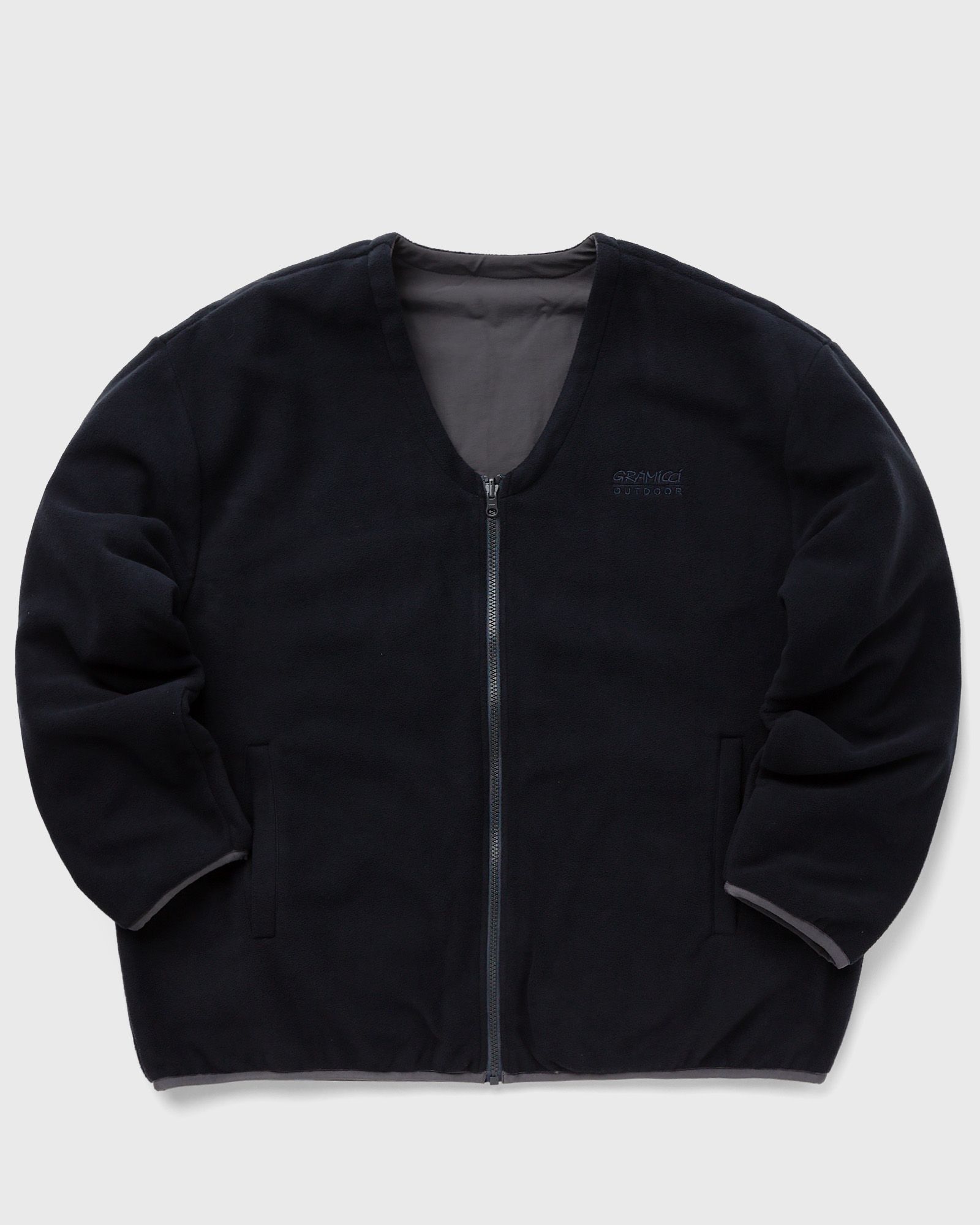 REVERSIBLE FLEECE CARDIGAN