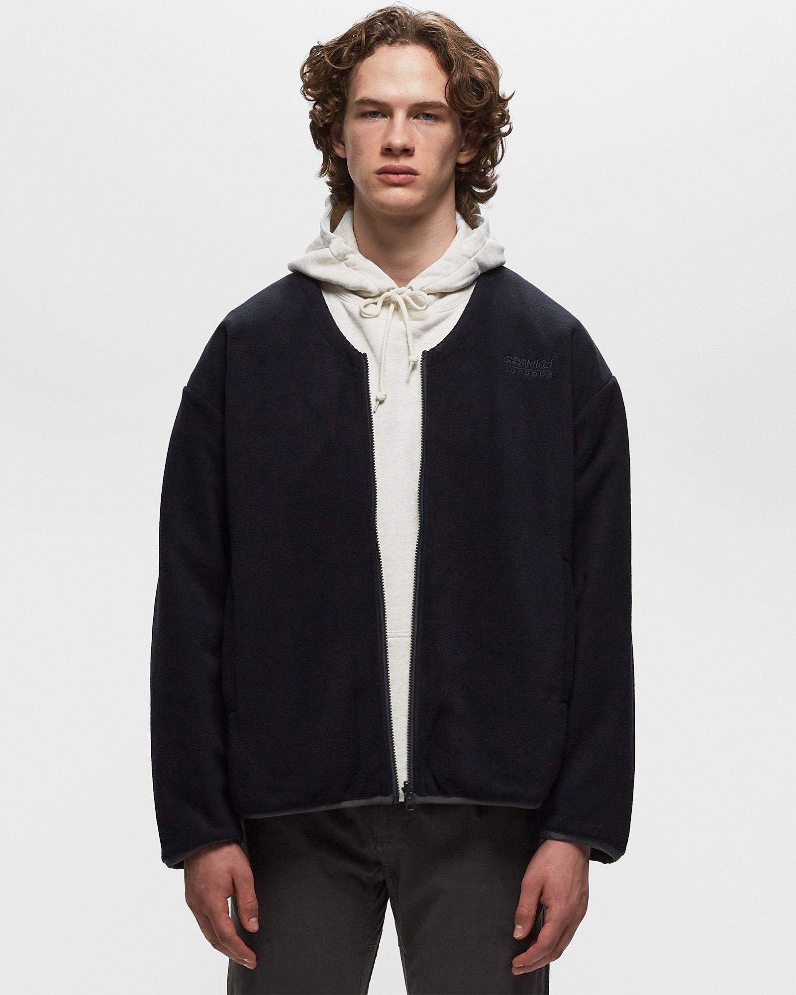 REVERSIBLE FLEECE CARDIGAN