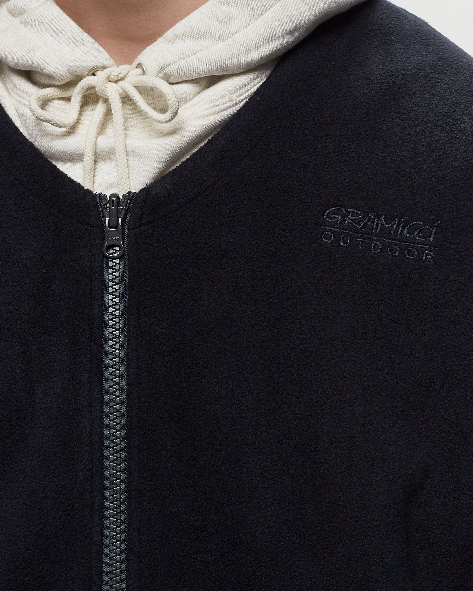 REVERSIBLE FLEECE CARDIGAN