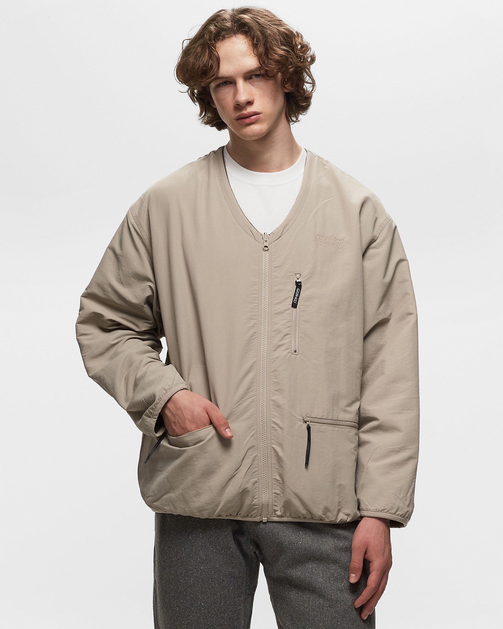 REVERSIBLE FLEECE CARDIGAN