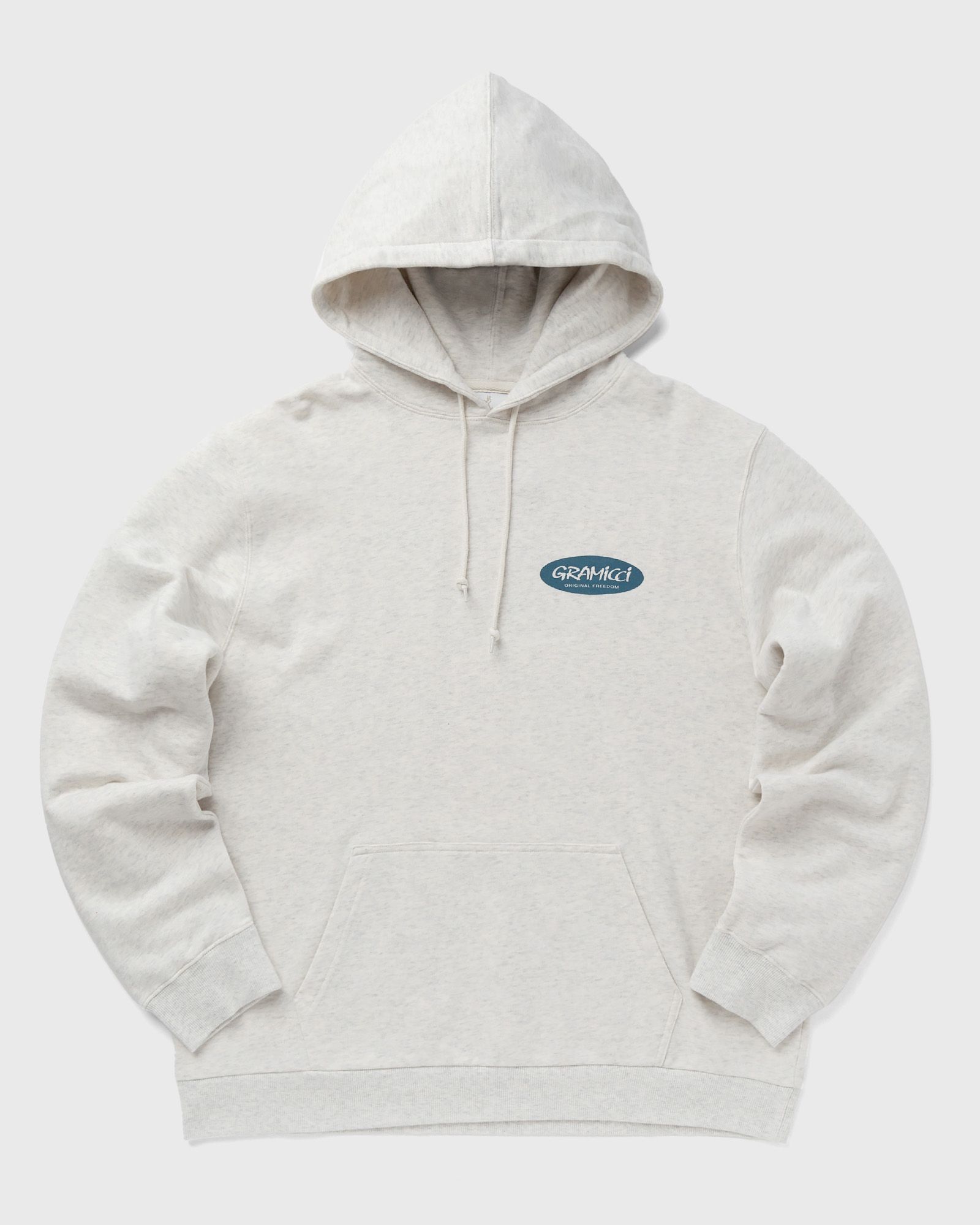 Gramicci - original freedom oval hooded sweatshirt men hoodies grey in größe:xl
