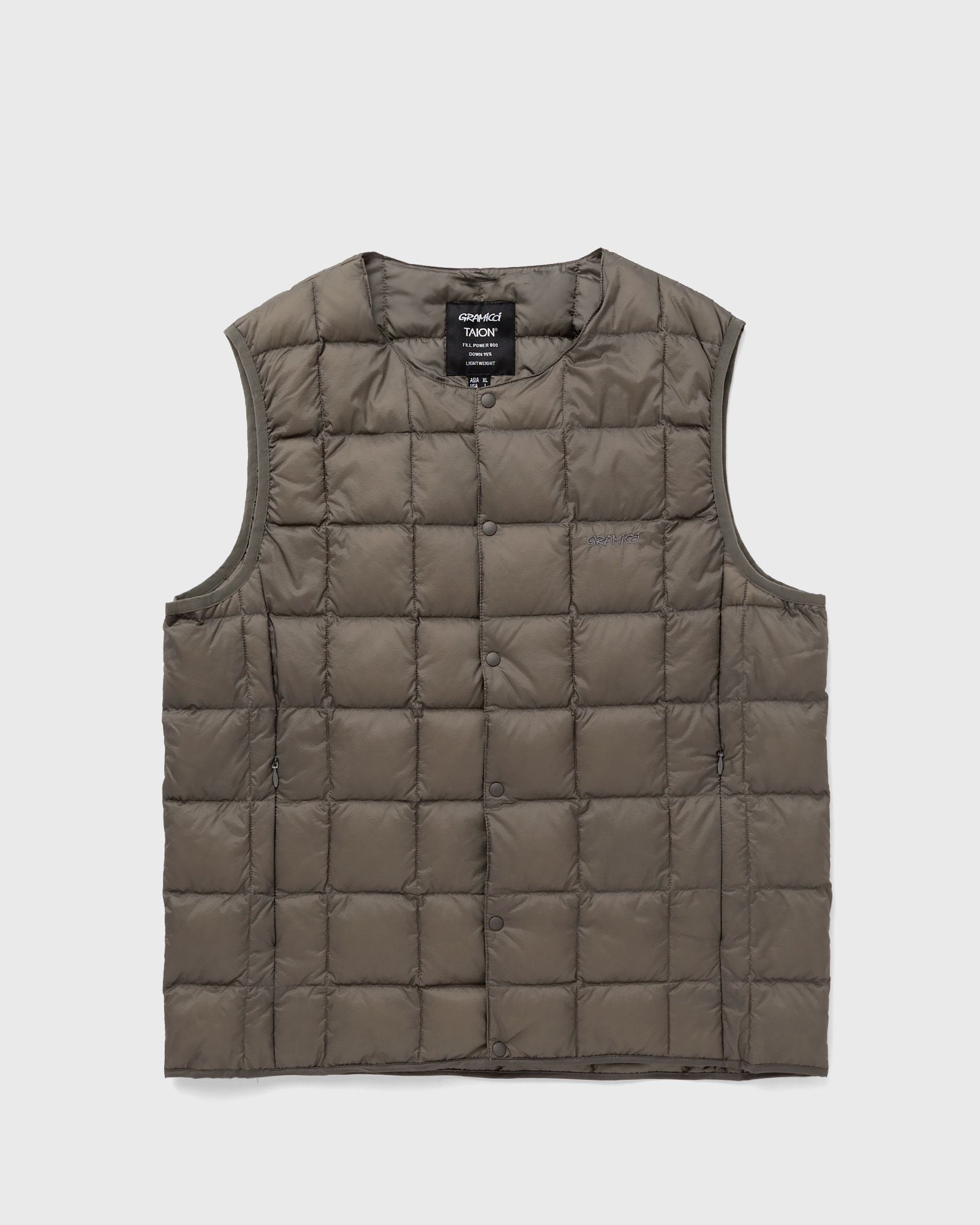 Gramicci - inner down vest men vests grey in größe:xl