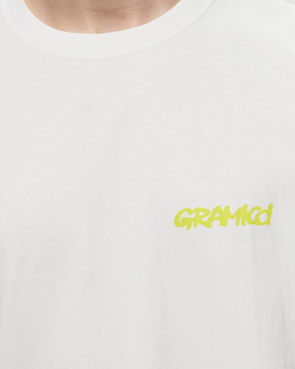 Gramicci FOOTPRINTS TEE White - White