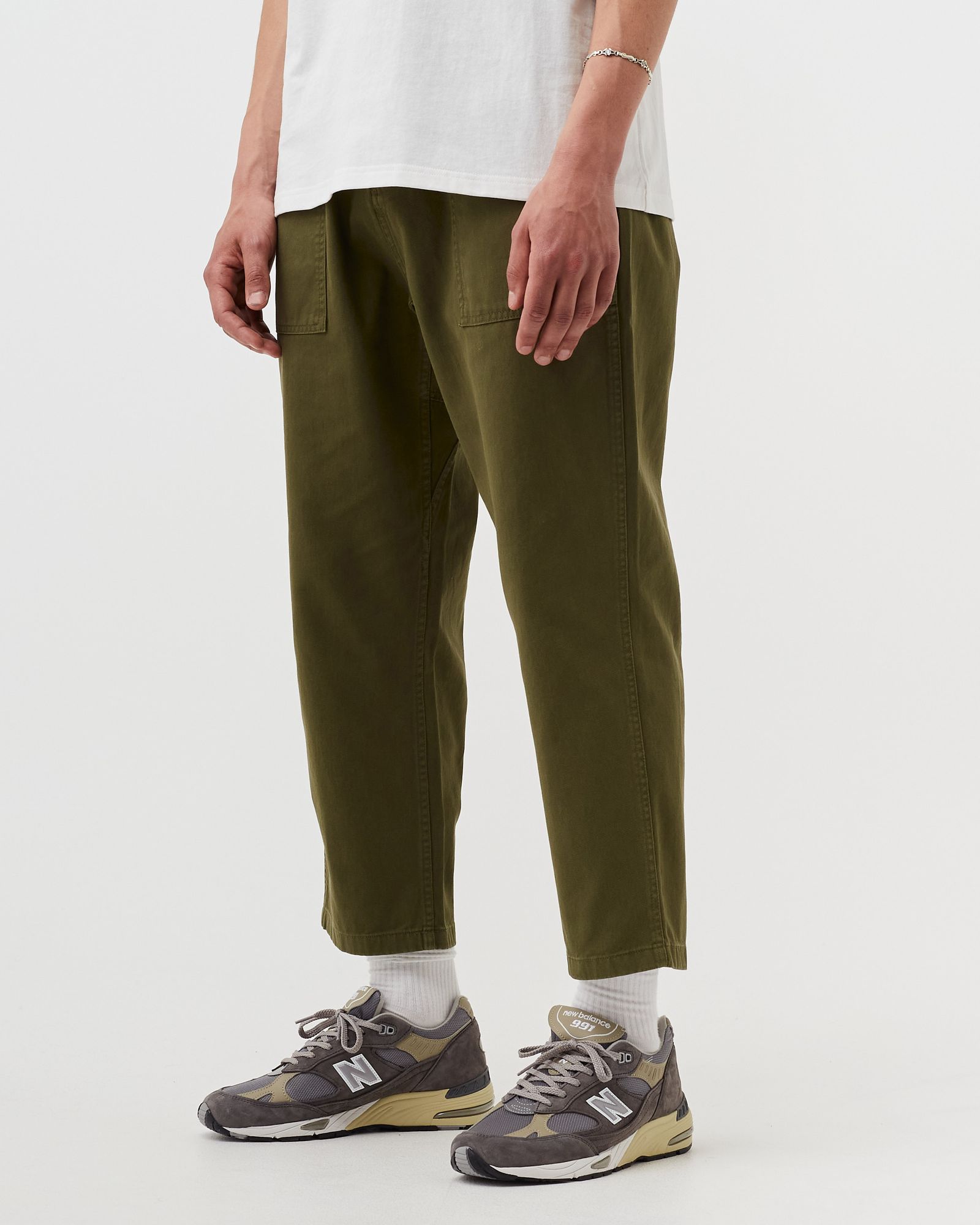 Gramicci LOOSE TAPERED PANT Green | BSTN Store