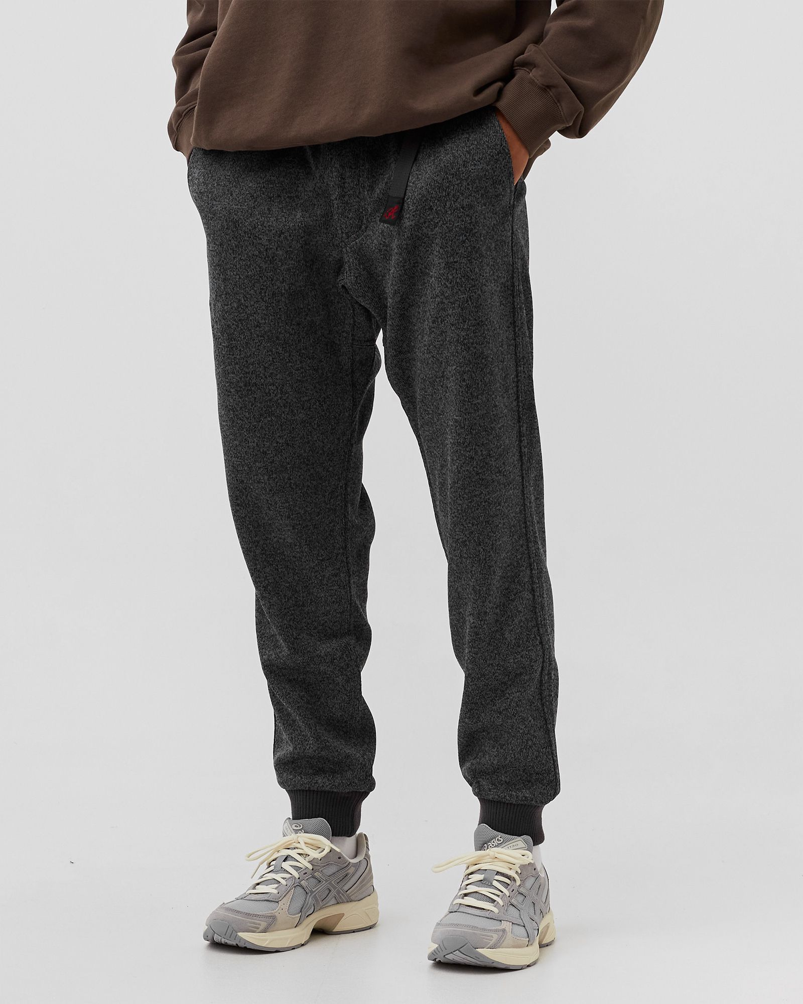 BONDING KNIT FLEECE NARROW RIB PANT