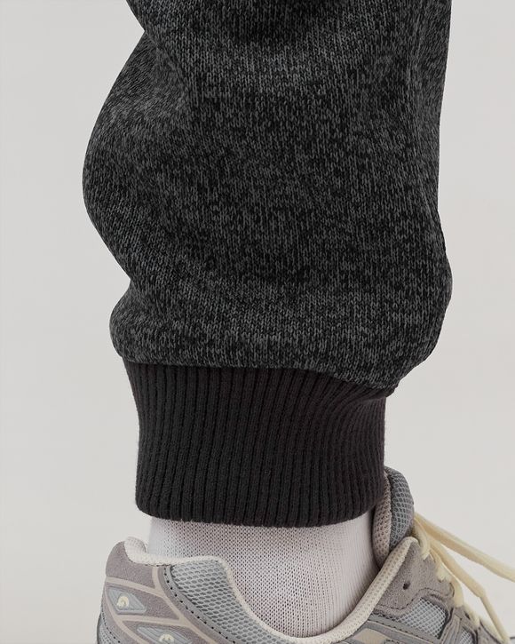 BONDING KNIT FLEECE NARROW RIB PANT