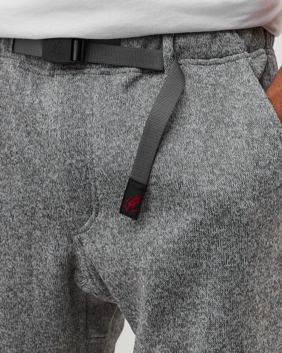 BONDING KNIT FLEECE NARROW RIB PANT
