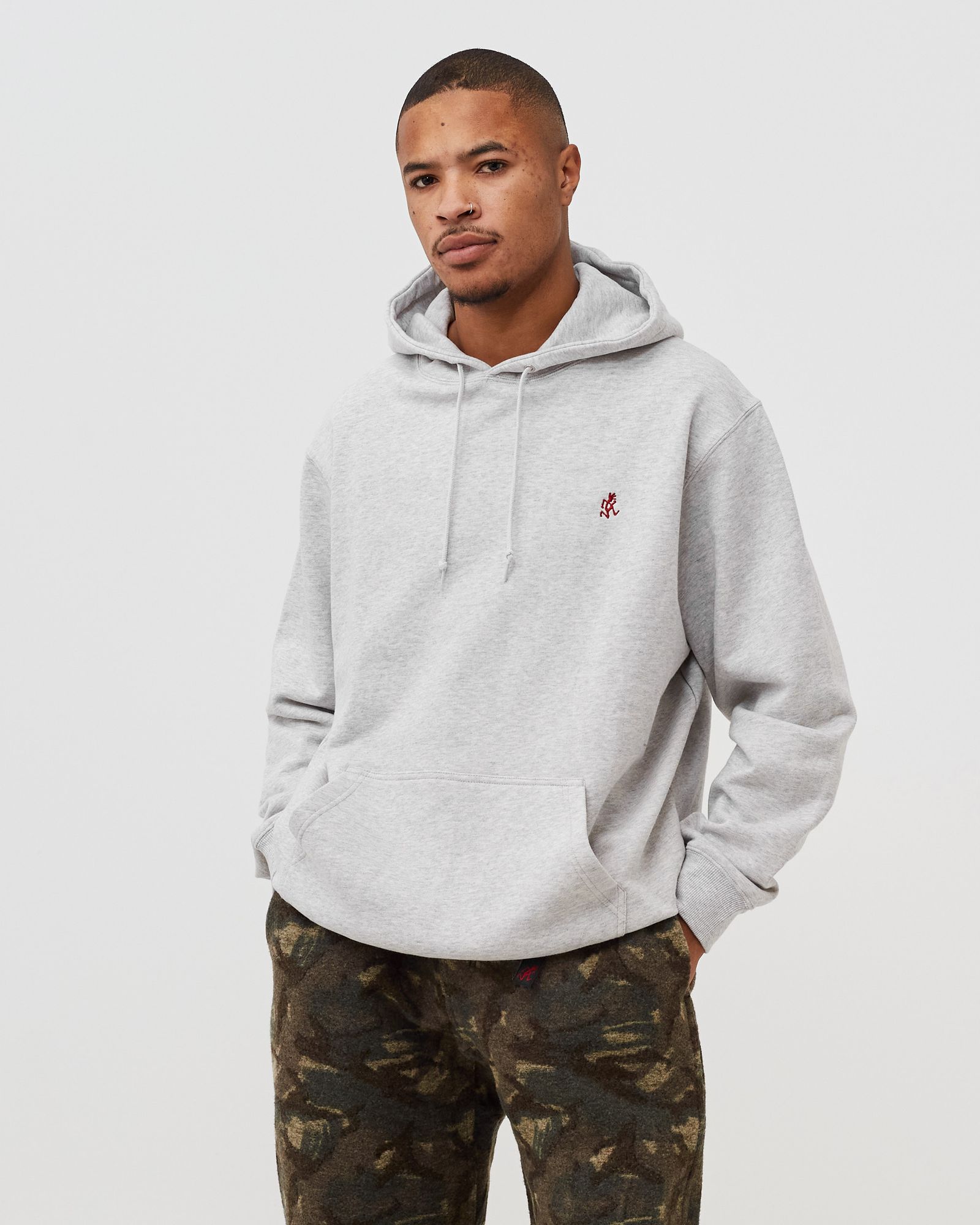 ONE POINT HOODED SWEATSHIRT