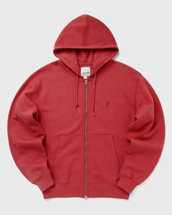 ONE POINT ZIP HOODED SWEATSHIRT