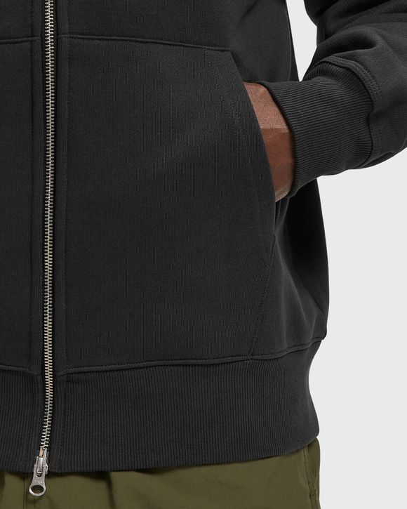ONE POINT ZIP HOODED SWEATSHIRT
