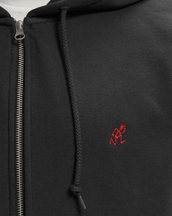 ONE POINT ZIP HOODED SWEATSHIRT